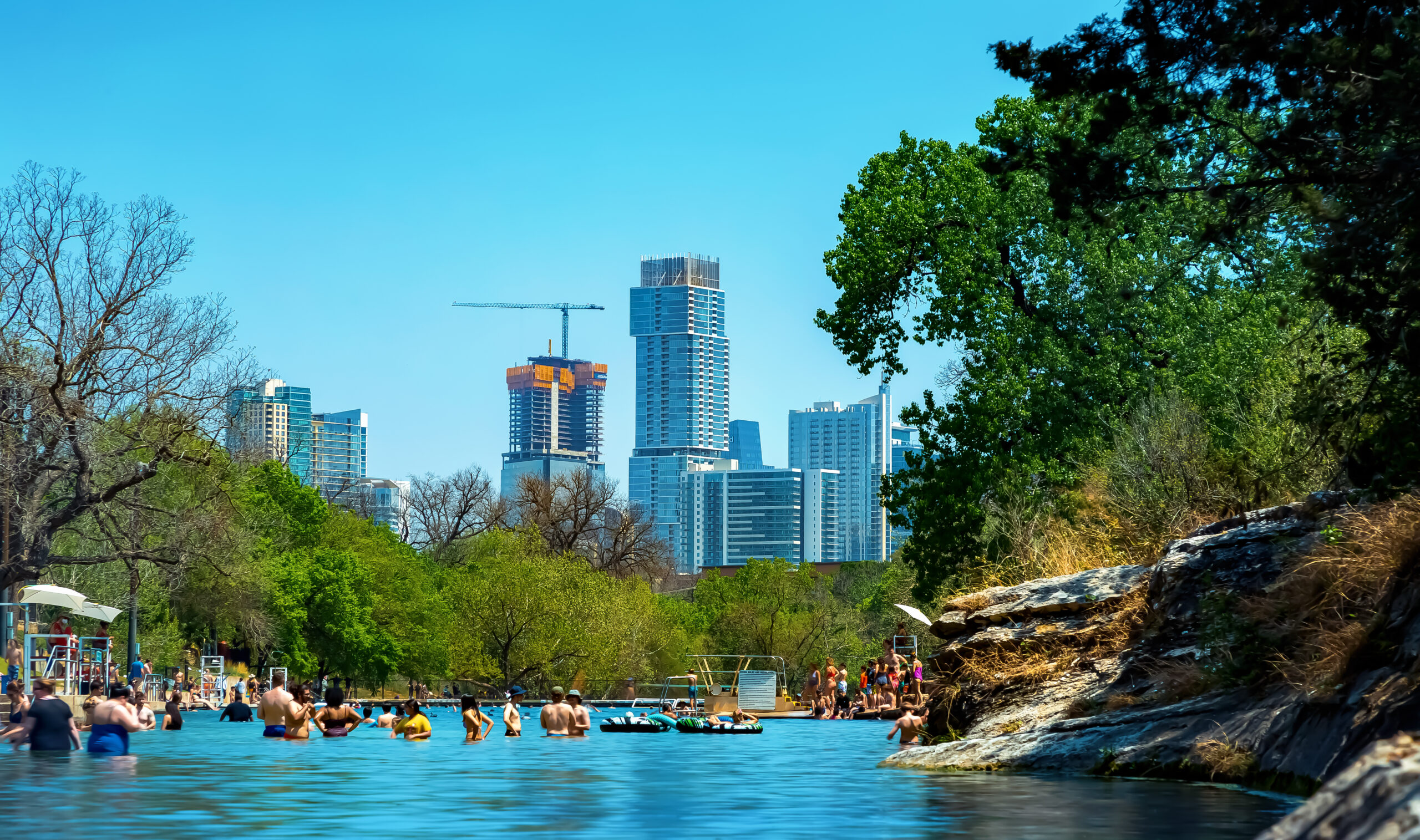 Barton Springs Pool Austin Texas