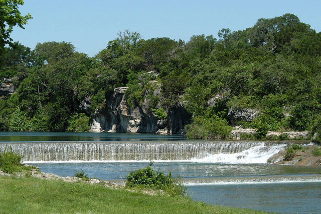 Blue Hole Park in Williamson County Texas
