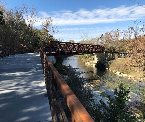 Brushy Creek Regional Trail in Williamson County Texas