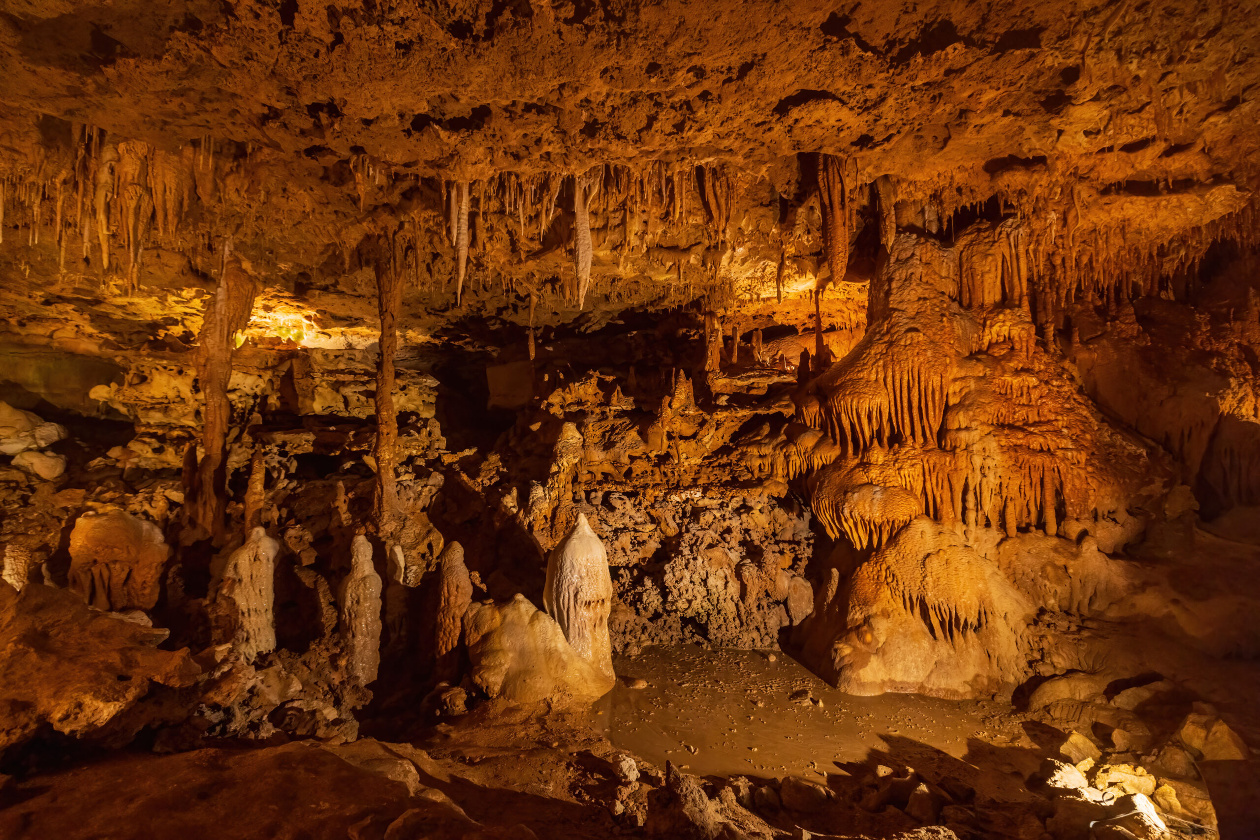 Inner Space Cavern in Williamson County Texas